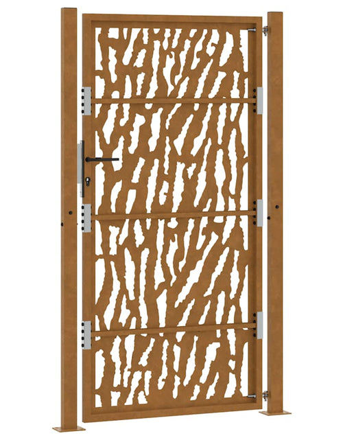 Загрузите изображение в средство просмотра галереи, Poartă de grădină Design cu urme oțel rezistent la intemperii
