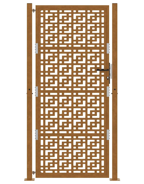 Загрузите изображение в средство просмотра галереи, Poartă de grădină Design cruce din oțel rezistent la intemperii
