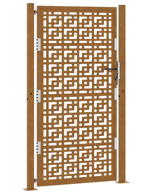 Загрузите изображение в средство просмотра галереи, Poartă de grădină Design cruce din oțel rezistent la intemperii
