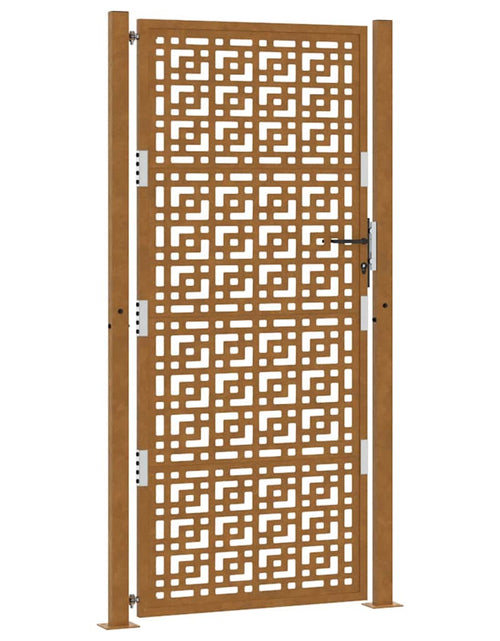 Загрузите изображение в средство просмотра галереи, Poartă de grădină Design cruce din oțel rezistent la intemperii
