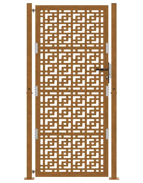 Загрузите изображение в средство просмотра галереи, Poartă de grădină Design cruce din oțel rezistent la intemperii
