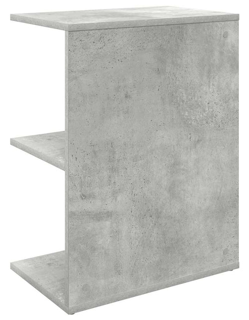 Загрузите изображение в средство просмотра галереи, Noptiera gri beton 46,5x29x61 cm Lemn prelucrat
