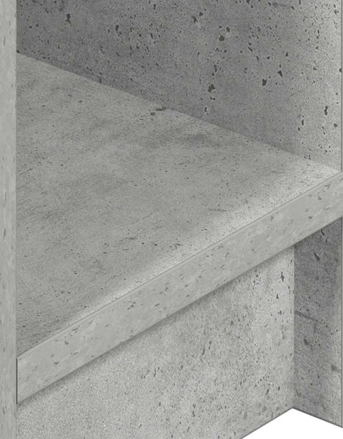 Загрузите изображение в средство просмотра галереи, Noptiere cu sertar 2 buc gri beton 20x36x60 cm
