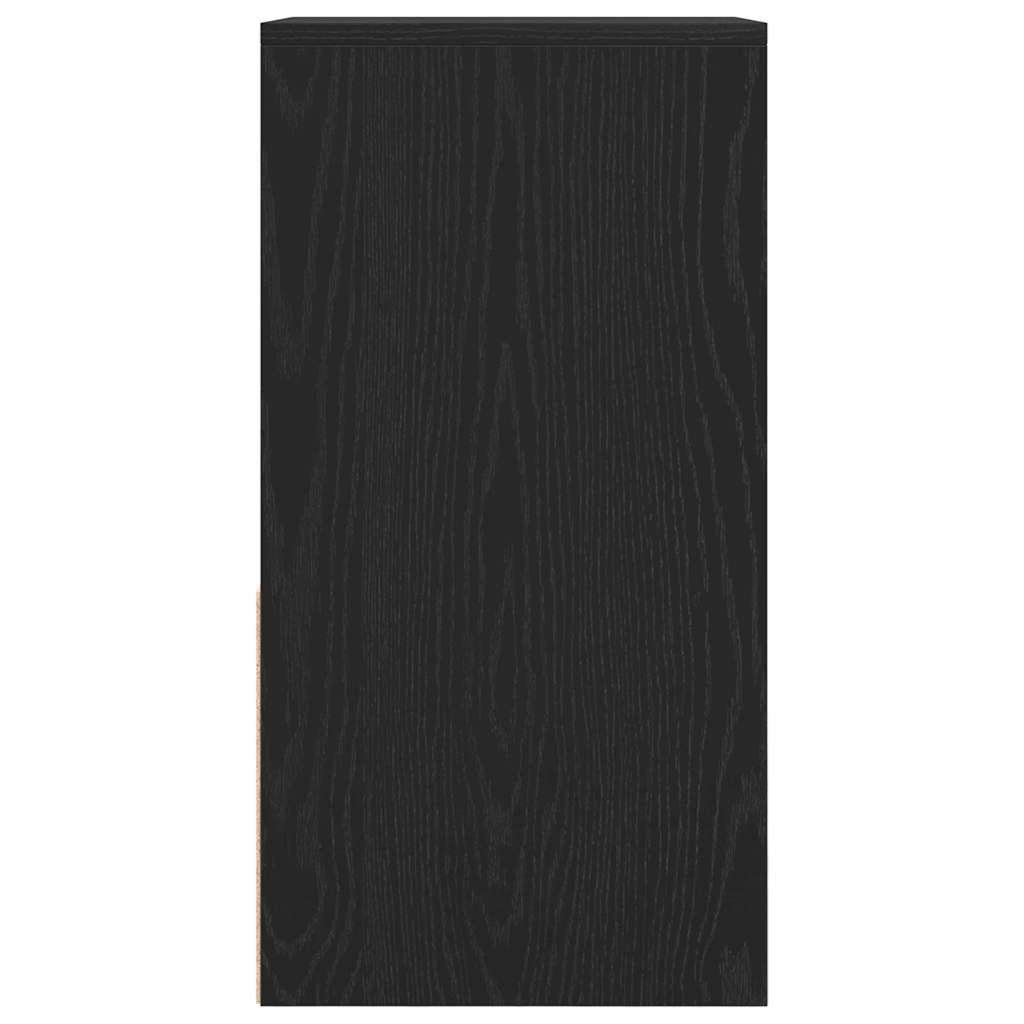 Noptiera cu sertar stejar negru 35x34x66,5 cm