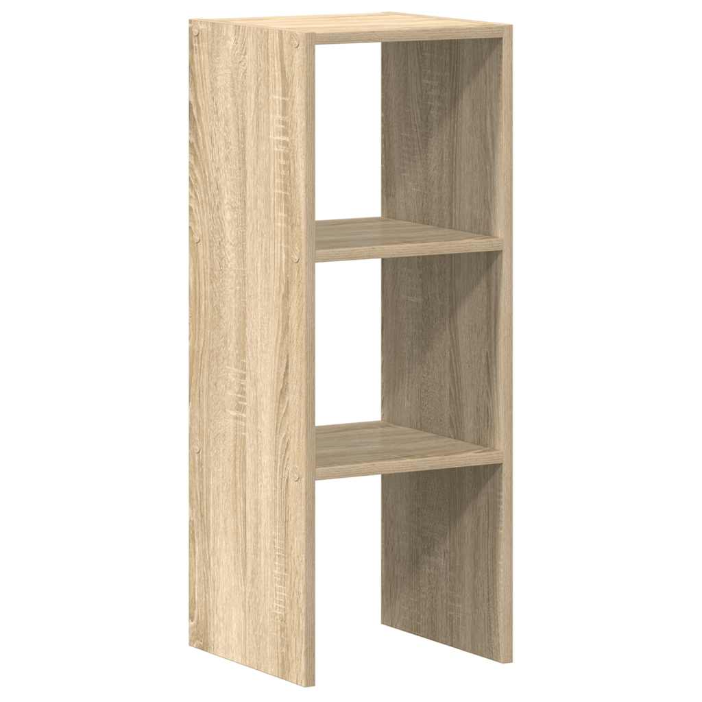 Bibliotecă stivuabilă Stejar Sonoma 30x30x80 cm Lemn prelucrat