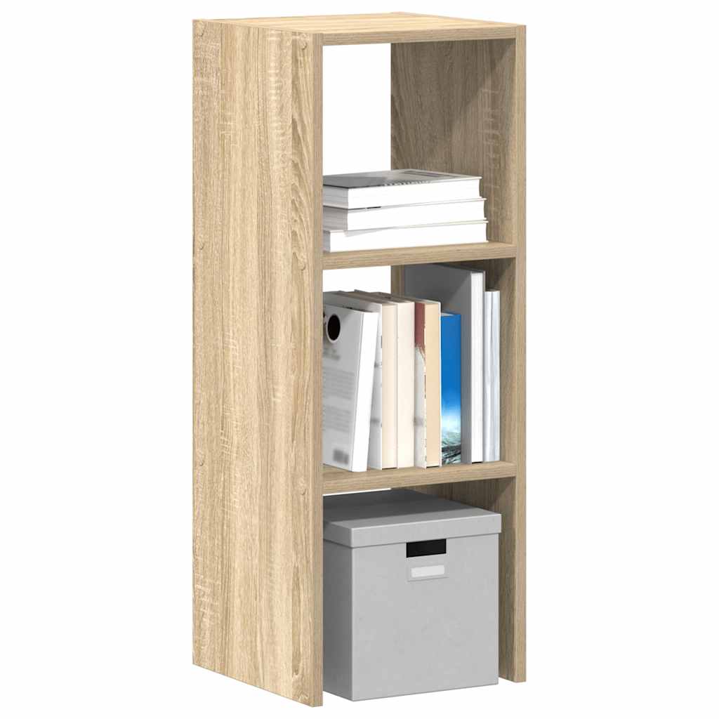 Bibliotecă stivuabilă Stejar Sonoma 30x30x80 cm Lemn prelucrat