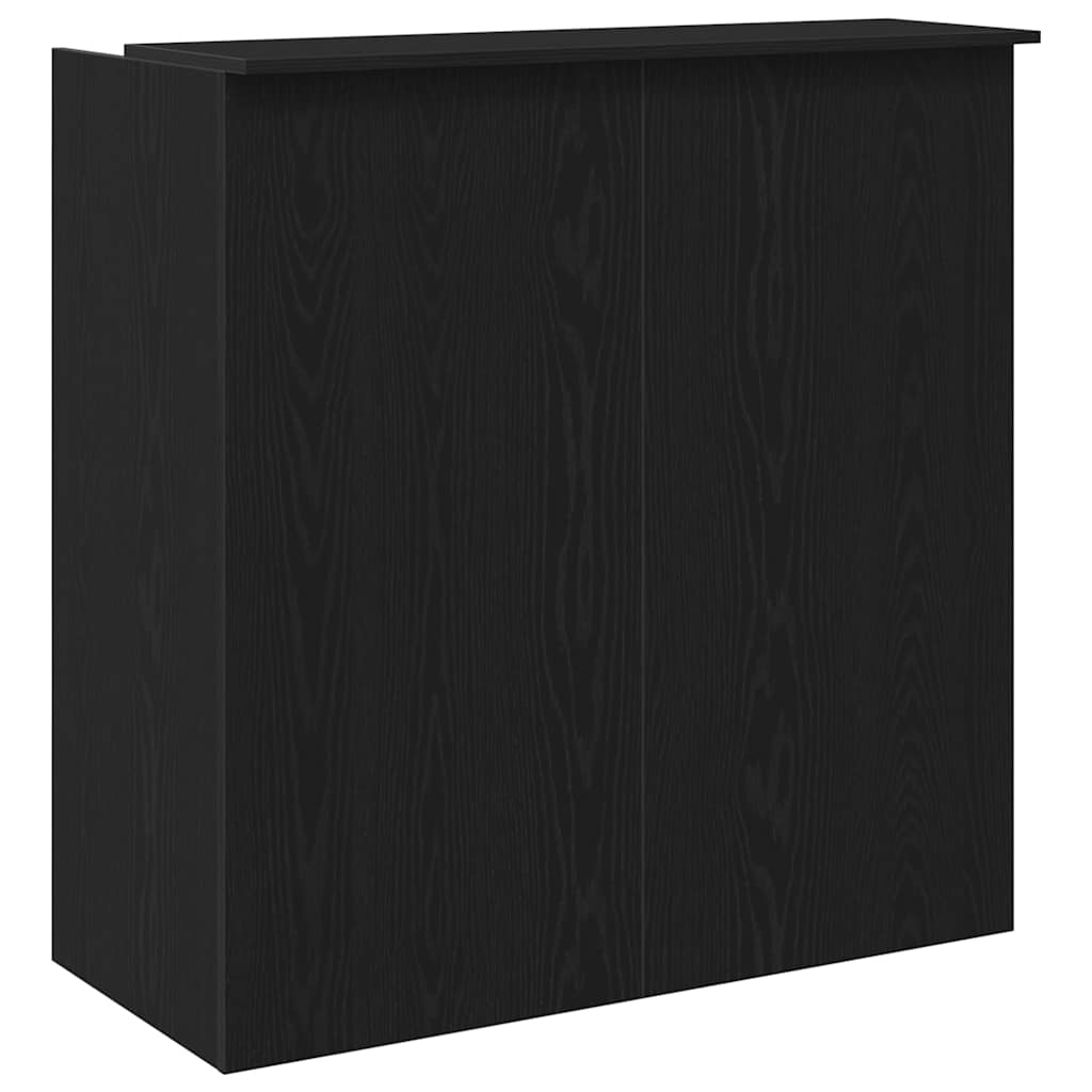 Birou de recepție Stejar negru 100x50x103,5 cm Lemn prelucrat