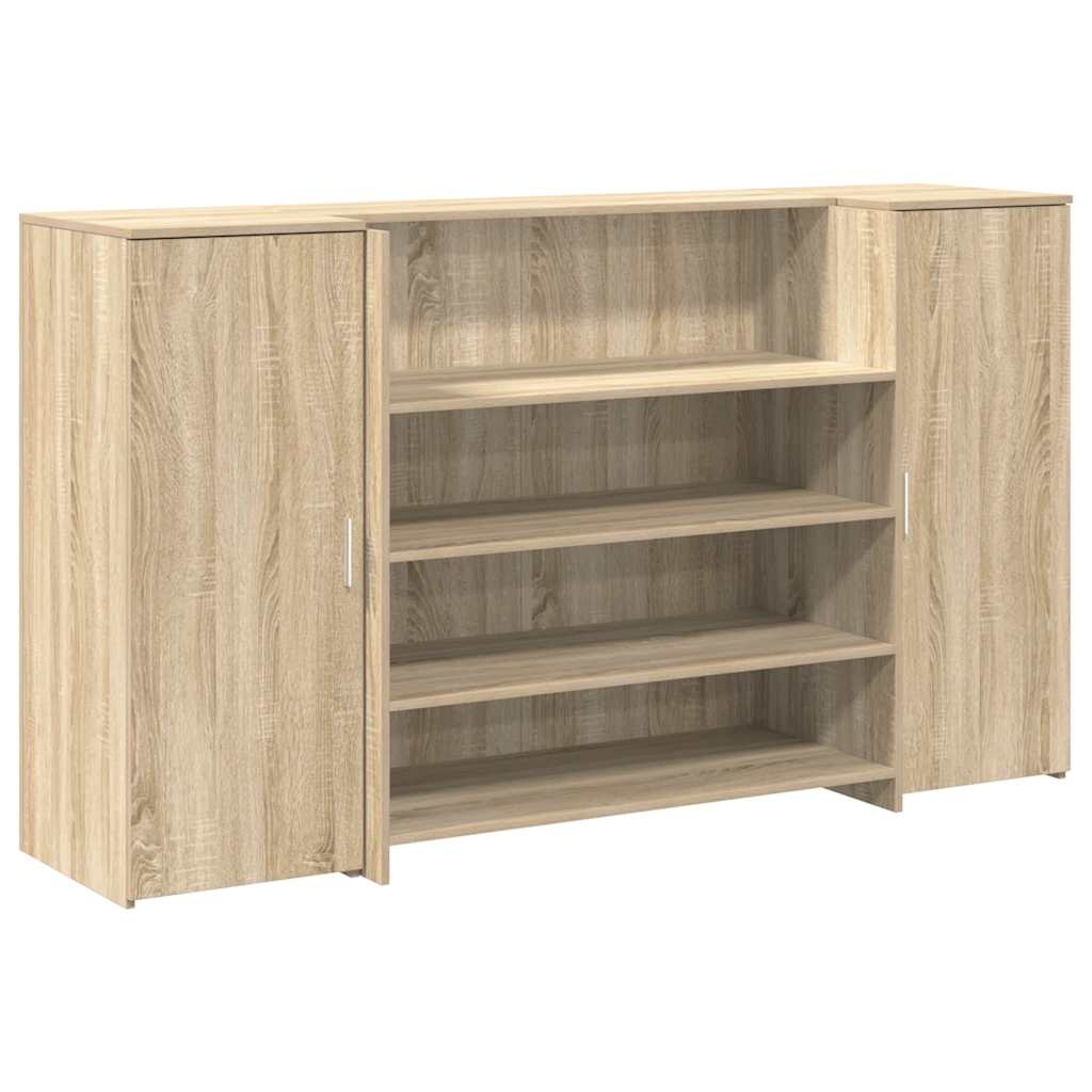 Birou de recepție Stejar Sonoma 180x50x103,5 cm Lemn prelucrat