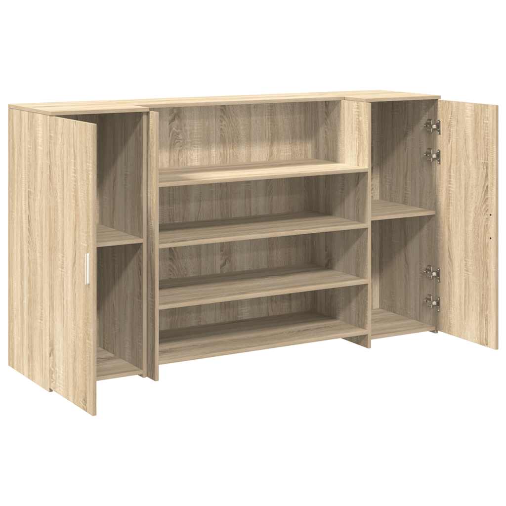 Birou de recepție Stejar Sonoma 180x50x103,5 cm Lemn prelucrat