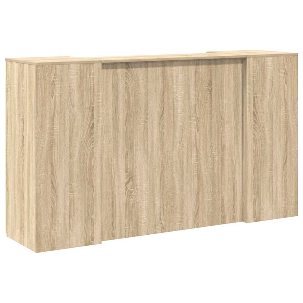 Birou de recepție Stejar Sonoma 180x50x103,5 cm Lemn prelucrat