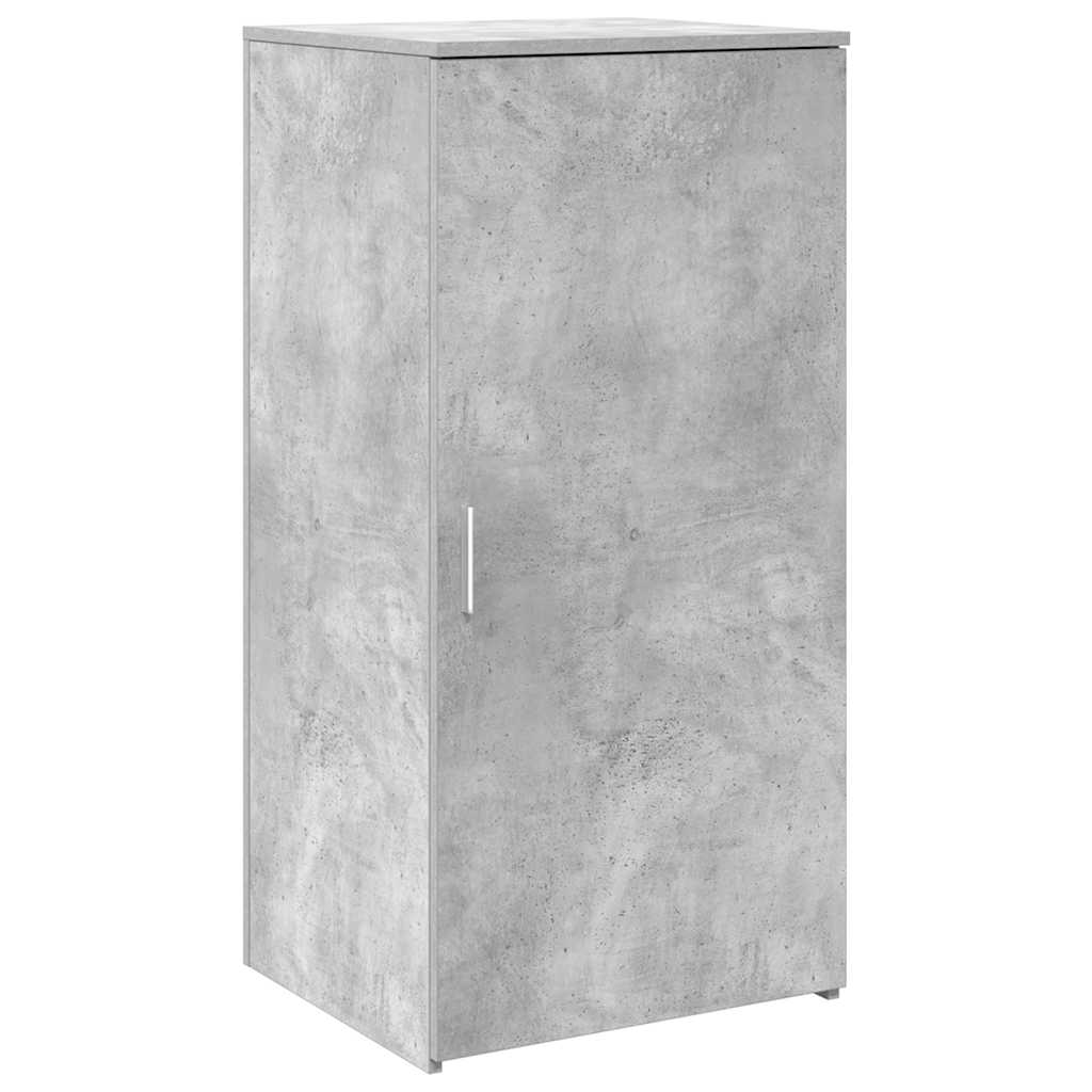 Birou de recepție Gri beton 200x50x103,5 cm Lemn prelucrat