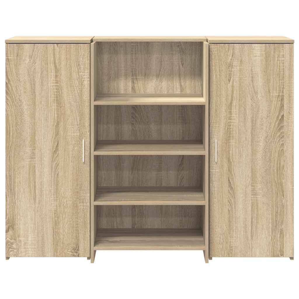 Birou de recepție Stejar Sonoma 135x50x103,5 cm Lemn prelucrat