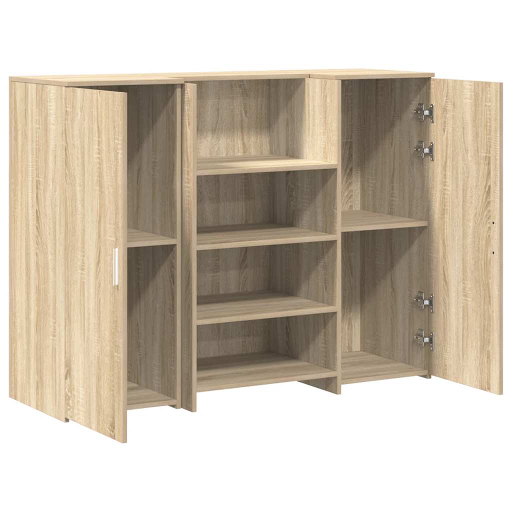 Birou de recepție Stejar Sonoma 135x50x103,5 cm Lemn prelucrat