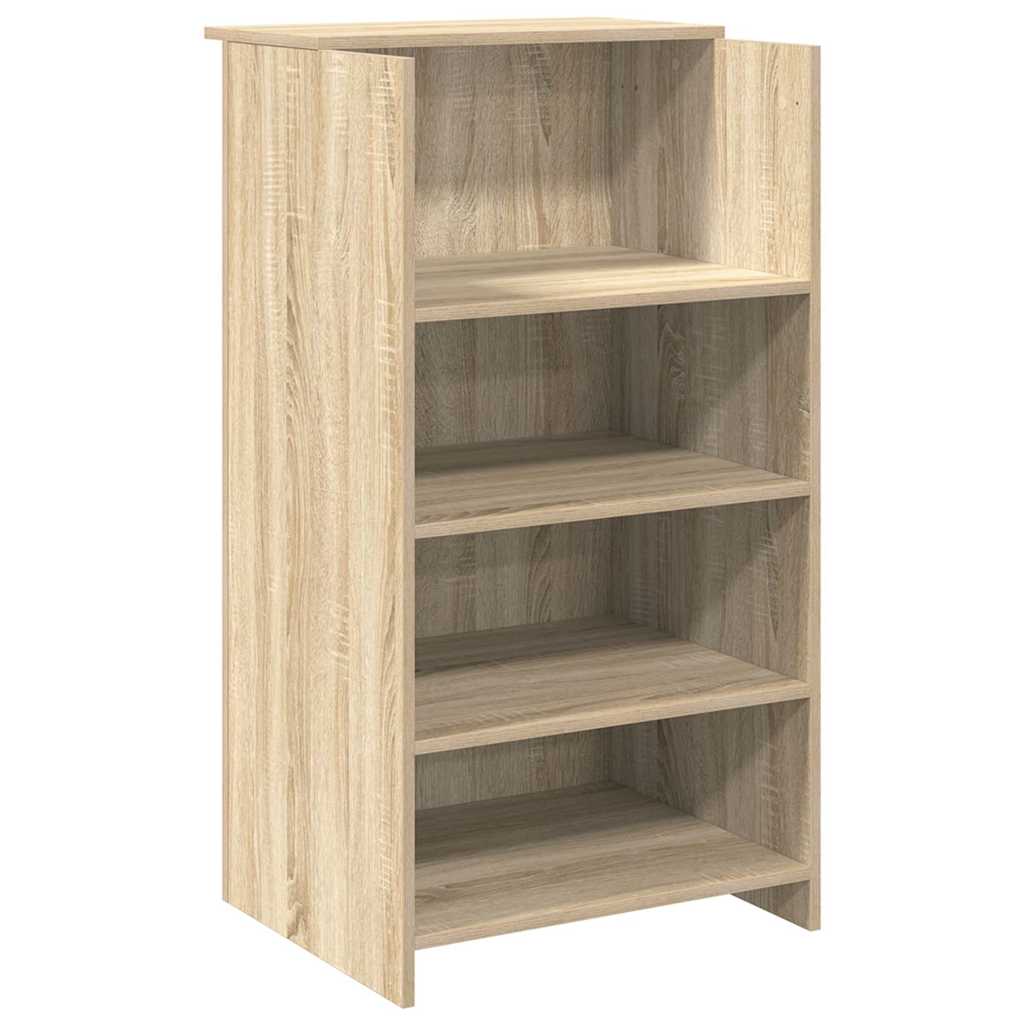 Birou de recepție Stejar Sonoma 135x50x103,5 cm Lemn prelucrat