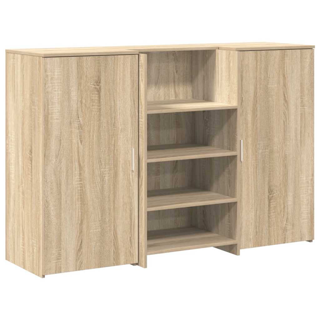 Birou de recepție Stejar Sonoma 155x50x103,5 cm Lemn prelucrat