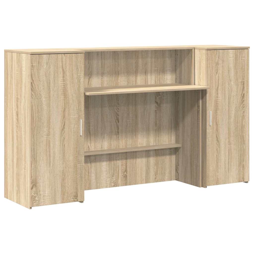 Birou de recepție Stejar Sonoma 180x50x103,5 cm Lemn prelucrat