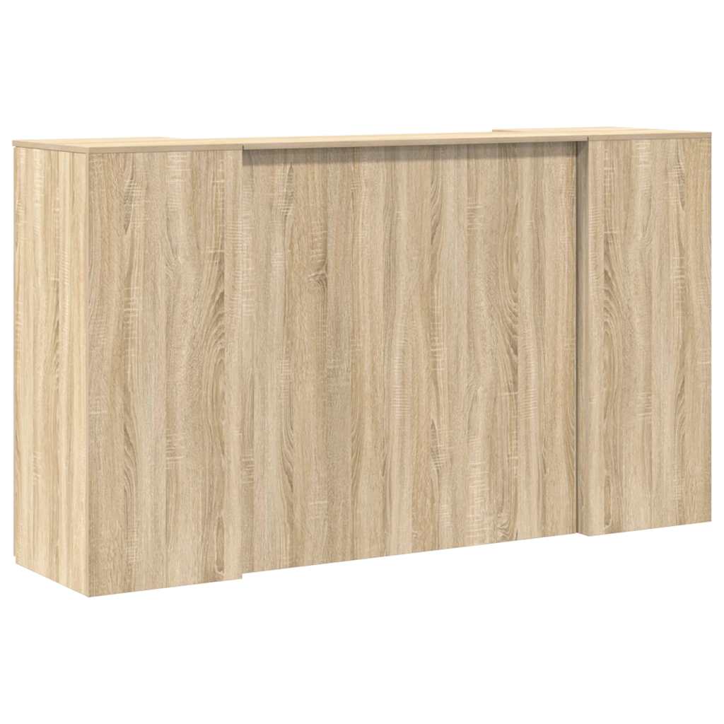 Birou de recepție Stejar Sonoma 180x50x103,5 cm Lemn prelucrat