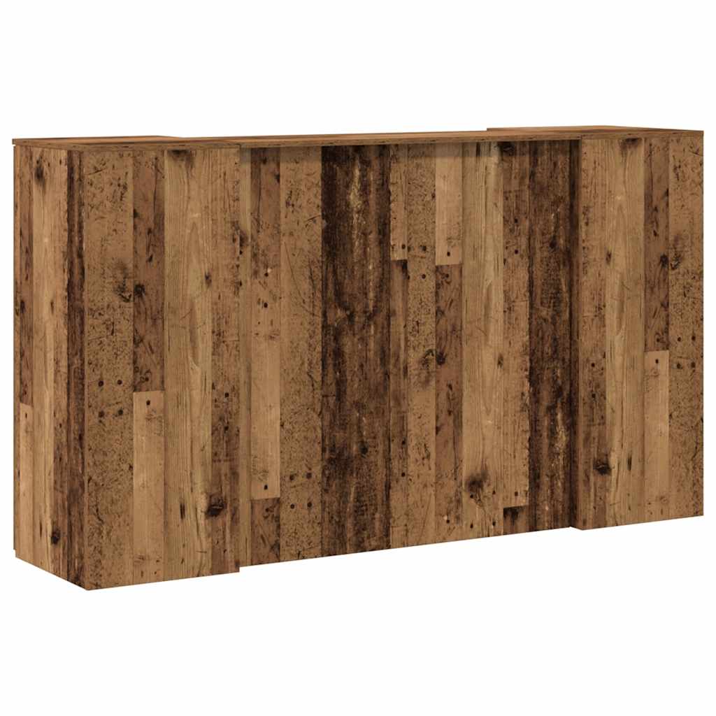 Birou de recepție Lemn vechi 180x50x103,5 cm Lemn prelucrat