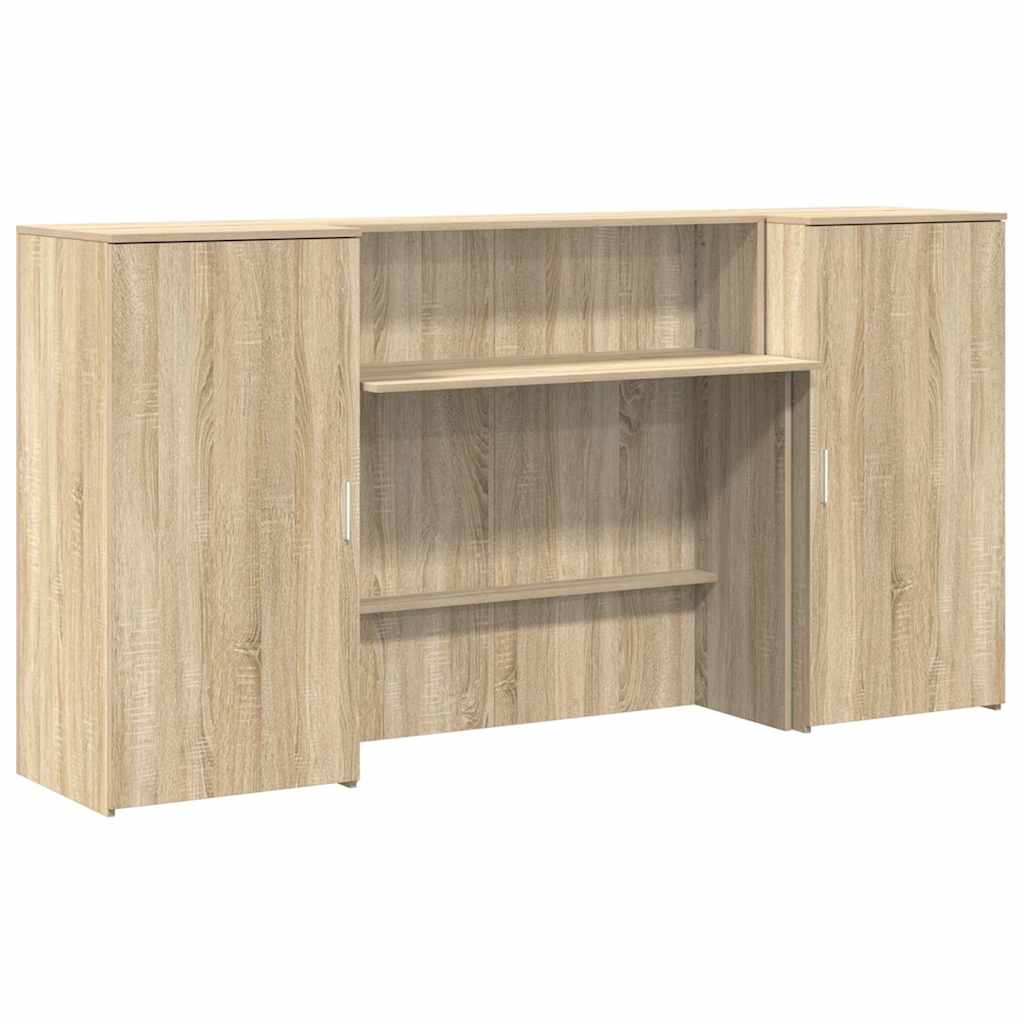 Birou de recepție Stejar Sonoma 200x50x103,5 cm Lemn prelucrat