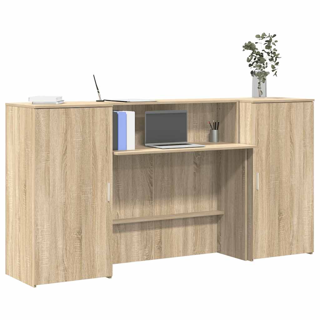 Birou de recepție Stejar Sonoma 200x50x103,5 cm Lemn prelucrat