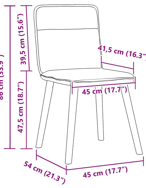 Загрузите изображение в средство просмотра галереи, Scaune de bucătărie, 2 buc., gri deschis, material textil
