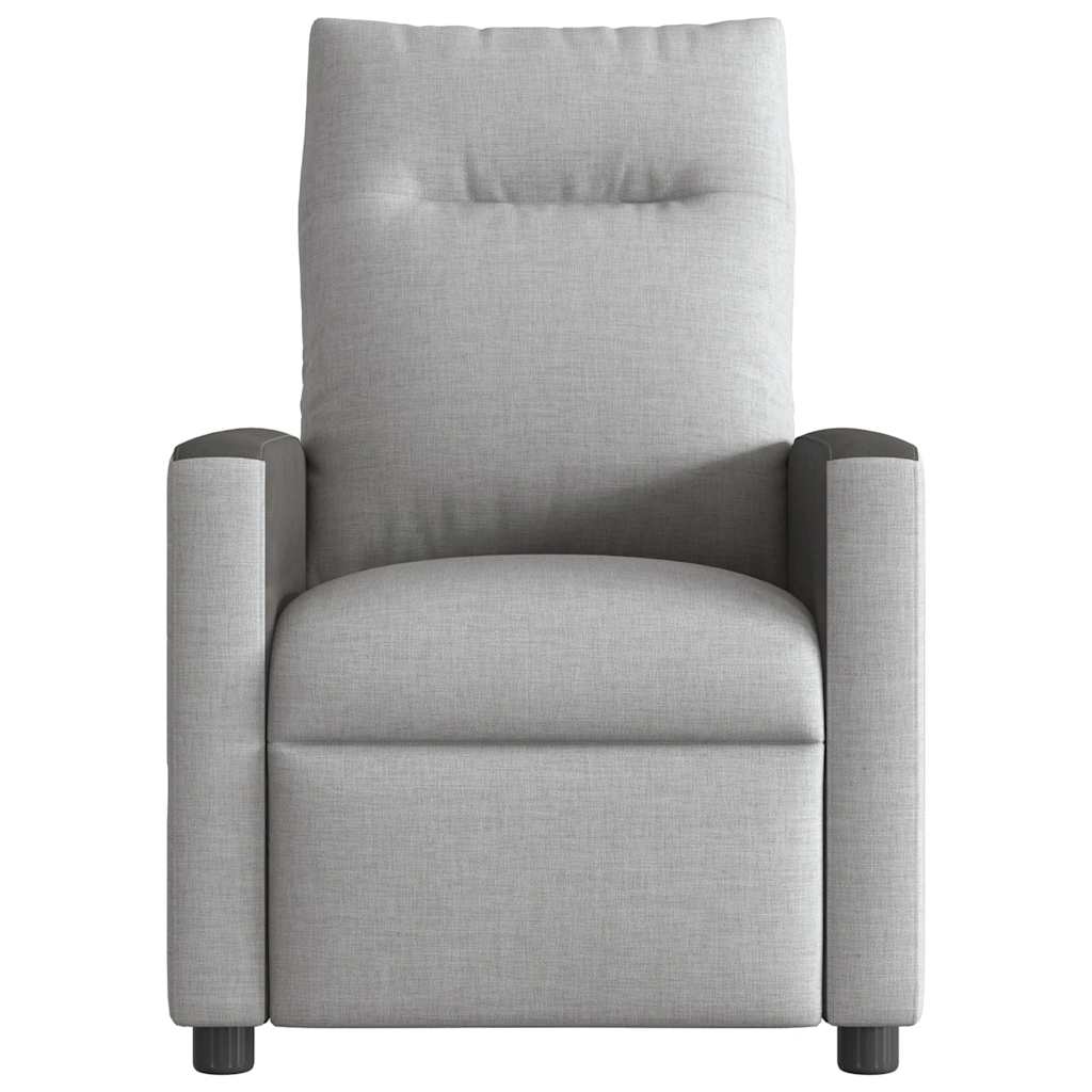 Scaun reclinabil electric Cloud Grey Fabric