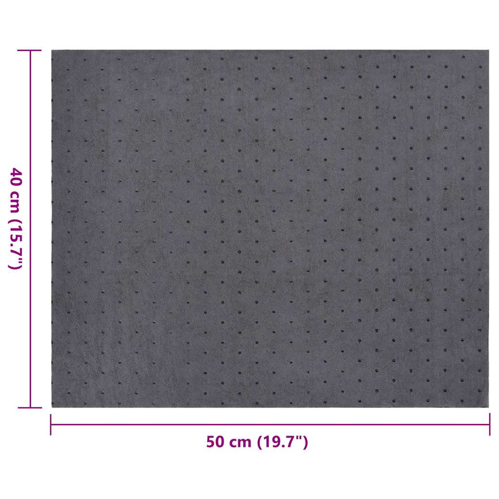 Tampoane absorbante de ulei 25 buc Gri 40x50 cm