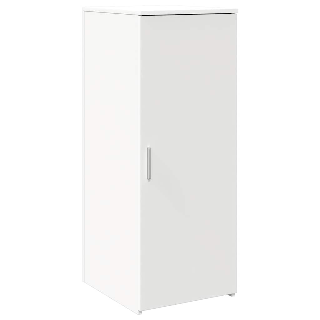 Dulap de depozitare alb 40x45x103,5 cm din lemn prelucrat