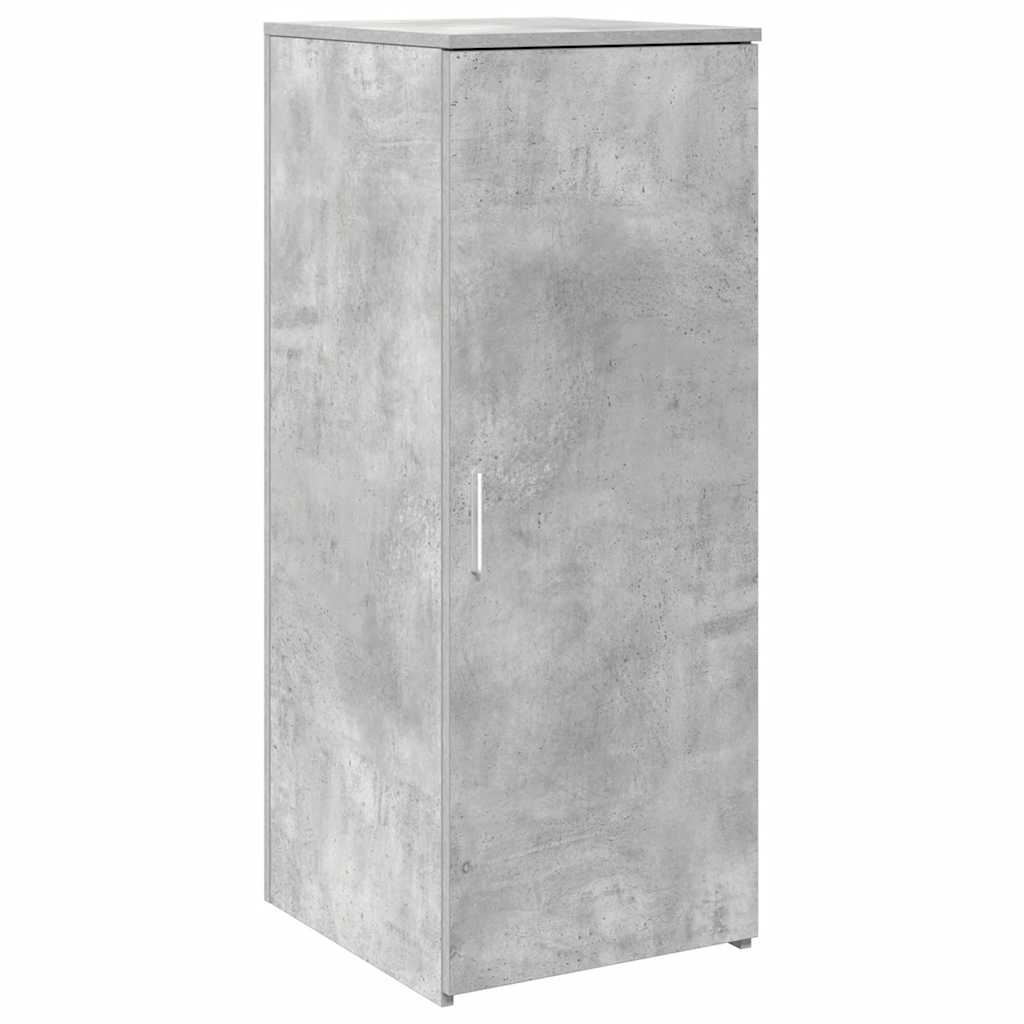 Dulap de depozitare, gri beton, 40x45x103,5 cm lemn prelucrat