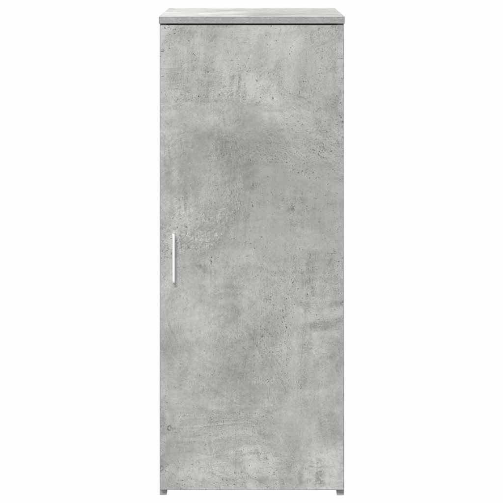 Dulap de depozitare, gri beton, 40x45x103,5 cm lemn prelucrat