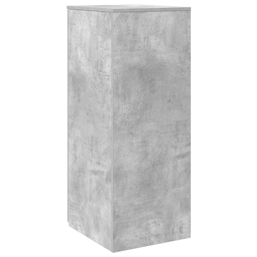 Dulap de depozitare, gri beton, 40x45x103,5 cm lemn prelucrat