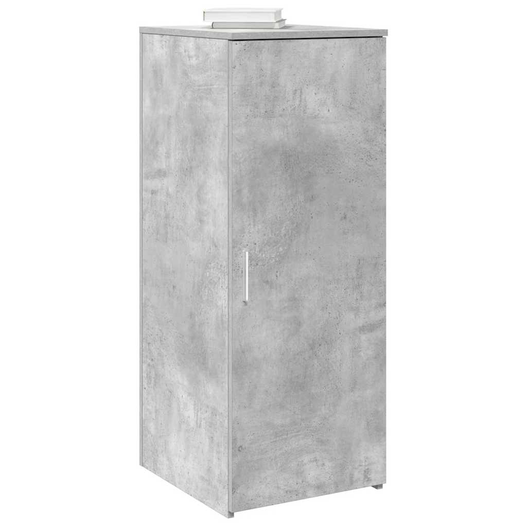 Dulap de depozitare, gri beton, 40x45x103,5 cm lemn prelucrat