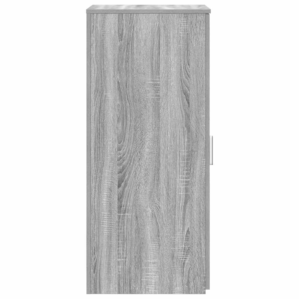 Dulap de depozitare sonoma gri 40x45x103,5 cm lemn prelucrat