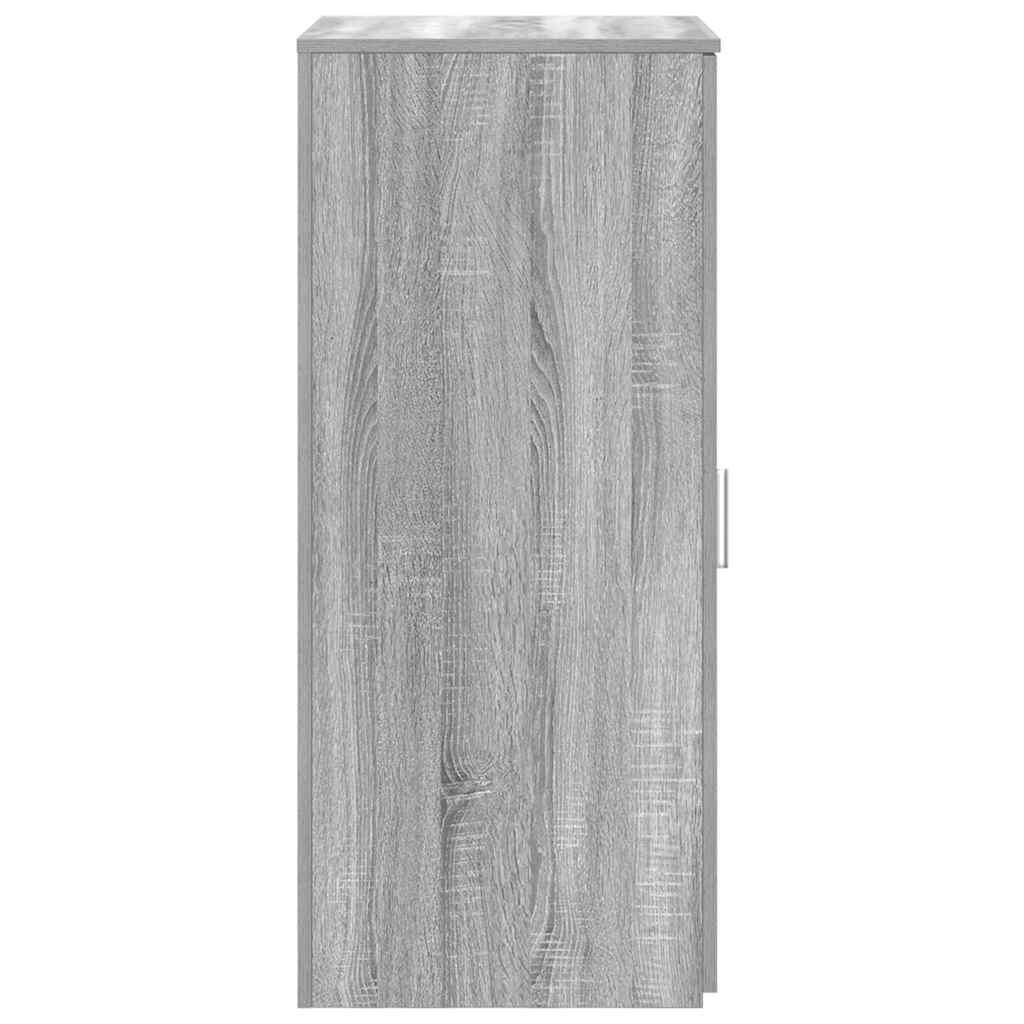 Dulap de depozitare sonoma gri 50x45x103,5 cm lemn prelucrat