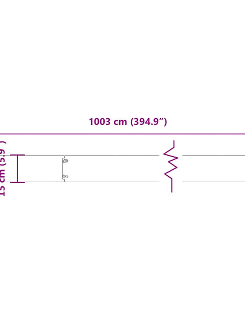 Загрузите изображение в средство просмотра галереи, Borduri de gazon 10 buc Alb 15x103 cm Oțel laminat la rece
