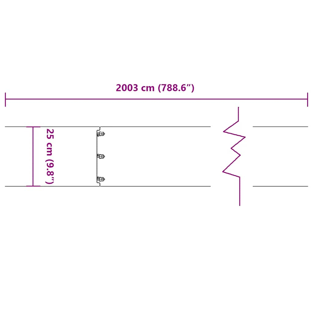 Borduri de gazon 20 buc 25x103 cm Oțel inoxidabil