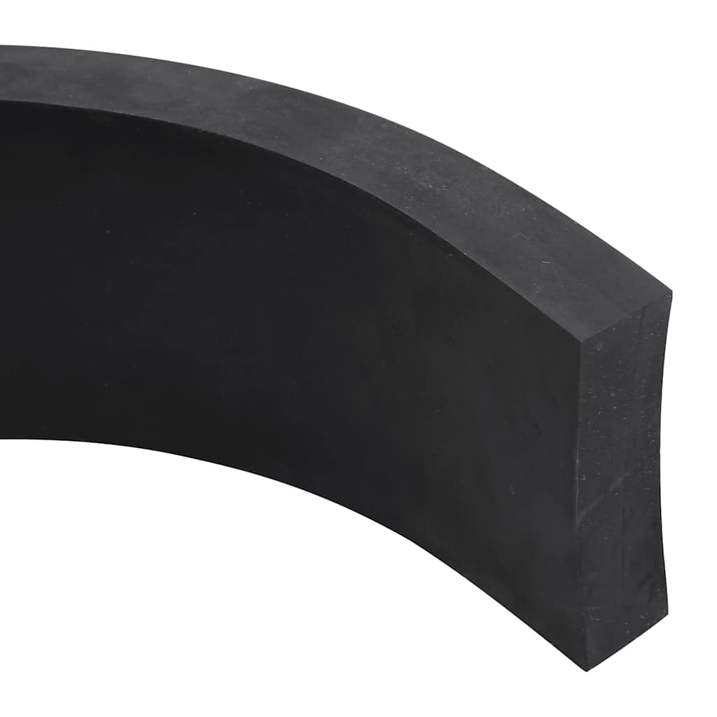 Margine de cauciuc pentru plug de zăpadă negru 300x10x2 cm