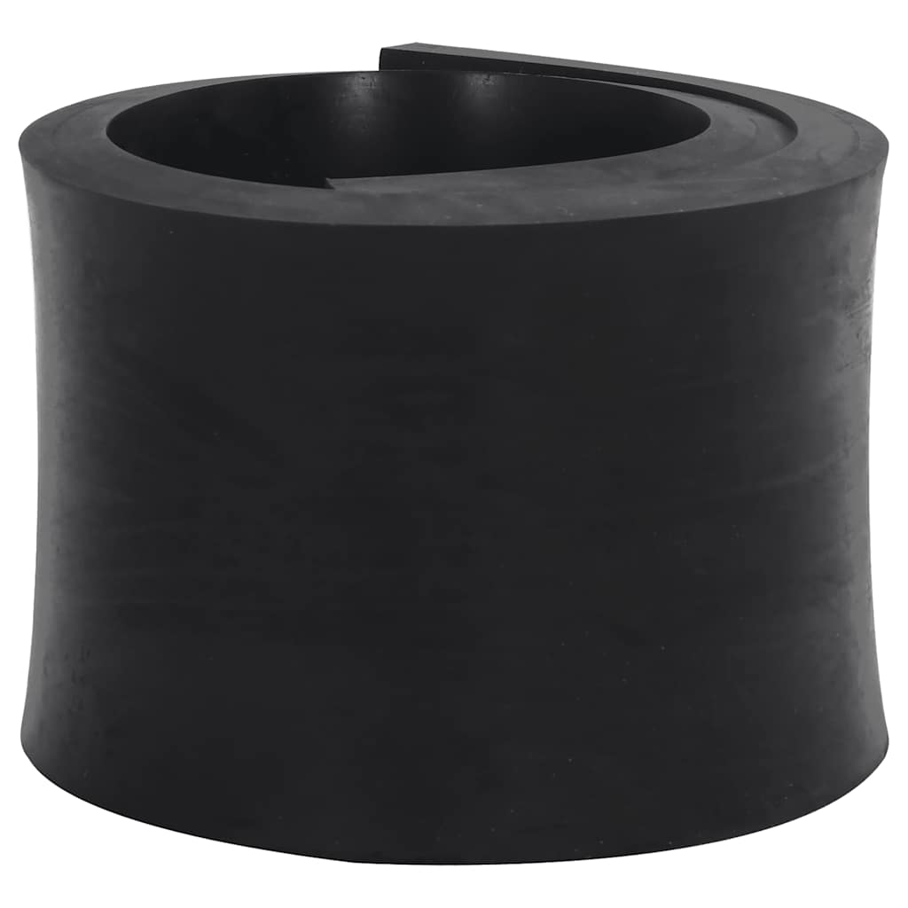 Margine de cauciuc pentru plug de zăpadă negru 100x15x2 cm