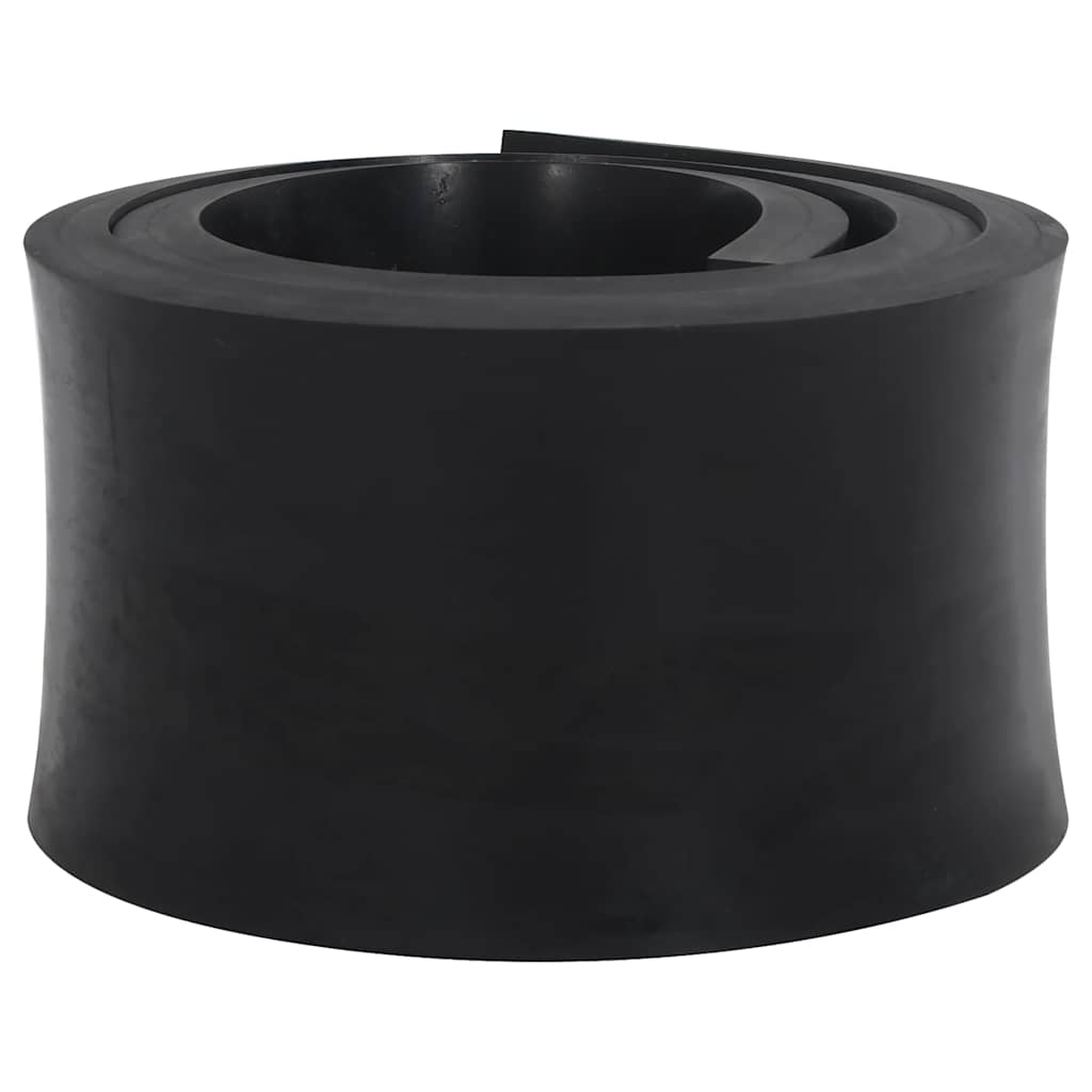 Margine de cauciuc pentru plug de zăpadă negru 200x15x2 cm