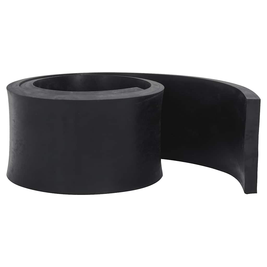 Margine de cauciuc pentru plug de zăpadă negru 200x15x2 cm