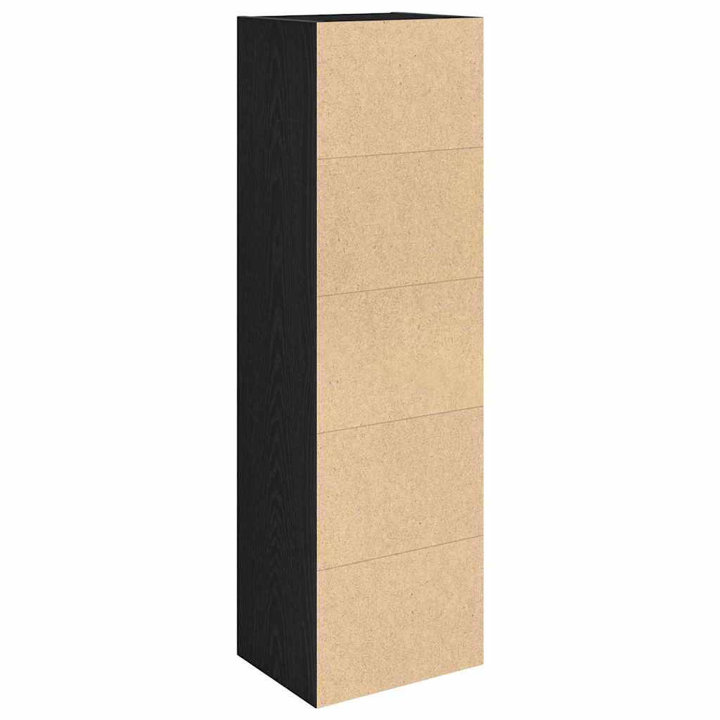 Bibliotecă Stejar negru 31x24x102 cm Lemn prelucrat