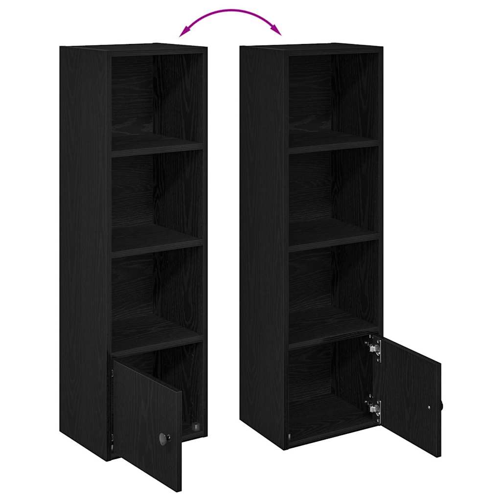 Bibliotecă Stejar negru 31x24x102 cm Lemn prelucrat