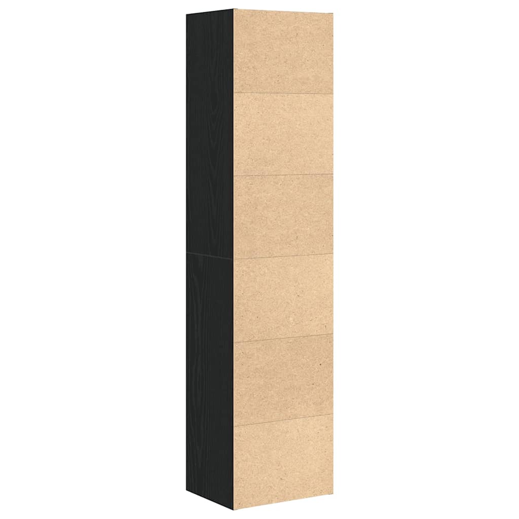 Bibliotecă Stejar negru 31x24x127 cm Lemn prelucrat