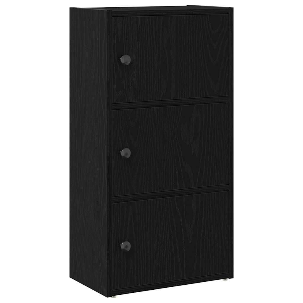 Bibliotecă Stejar negru 40x24x77 cm Lemn prelucrat