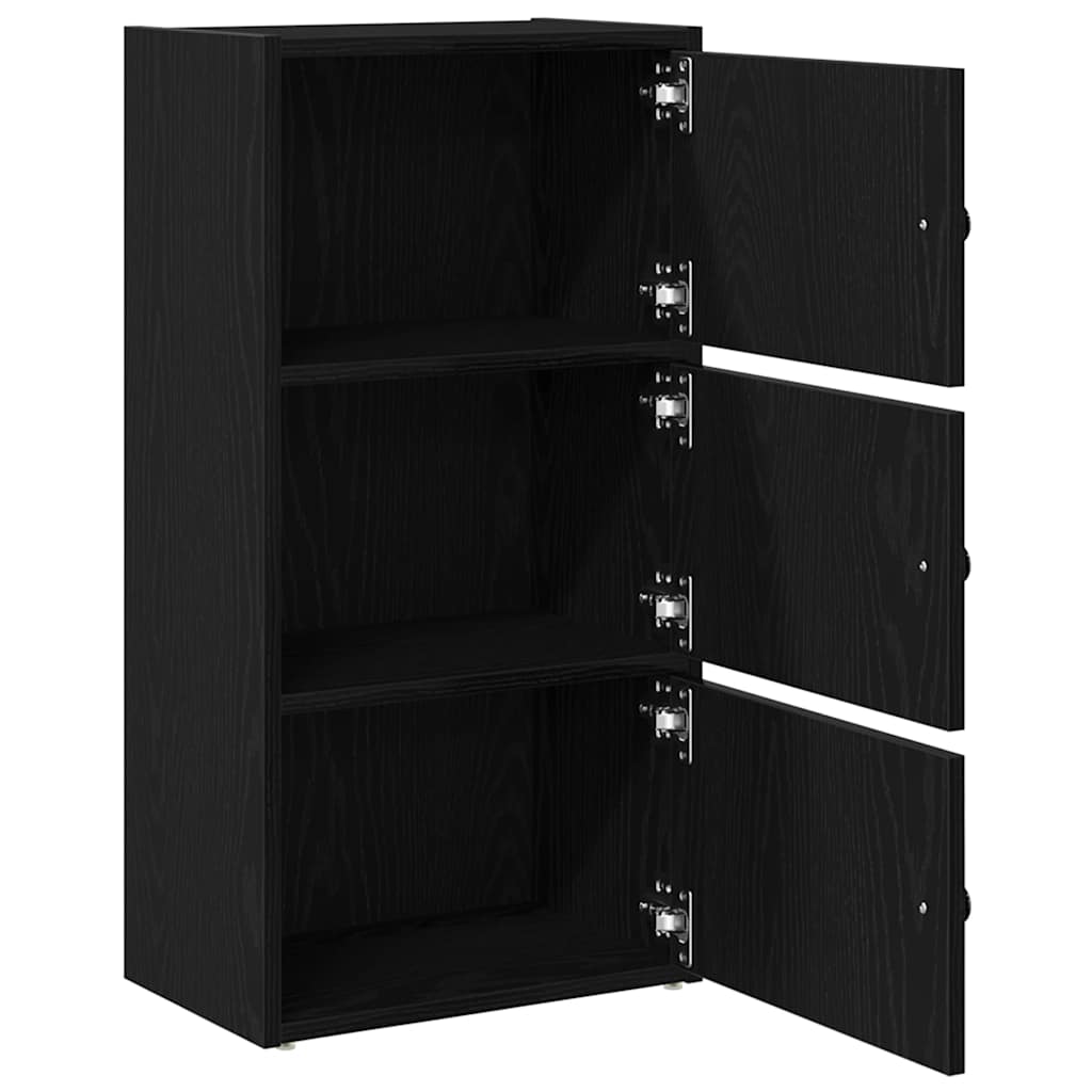 Bibliotecă Stejar negru 40x24x77 cm Lemn prelucrat