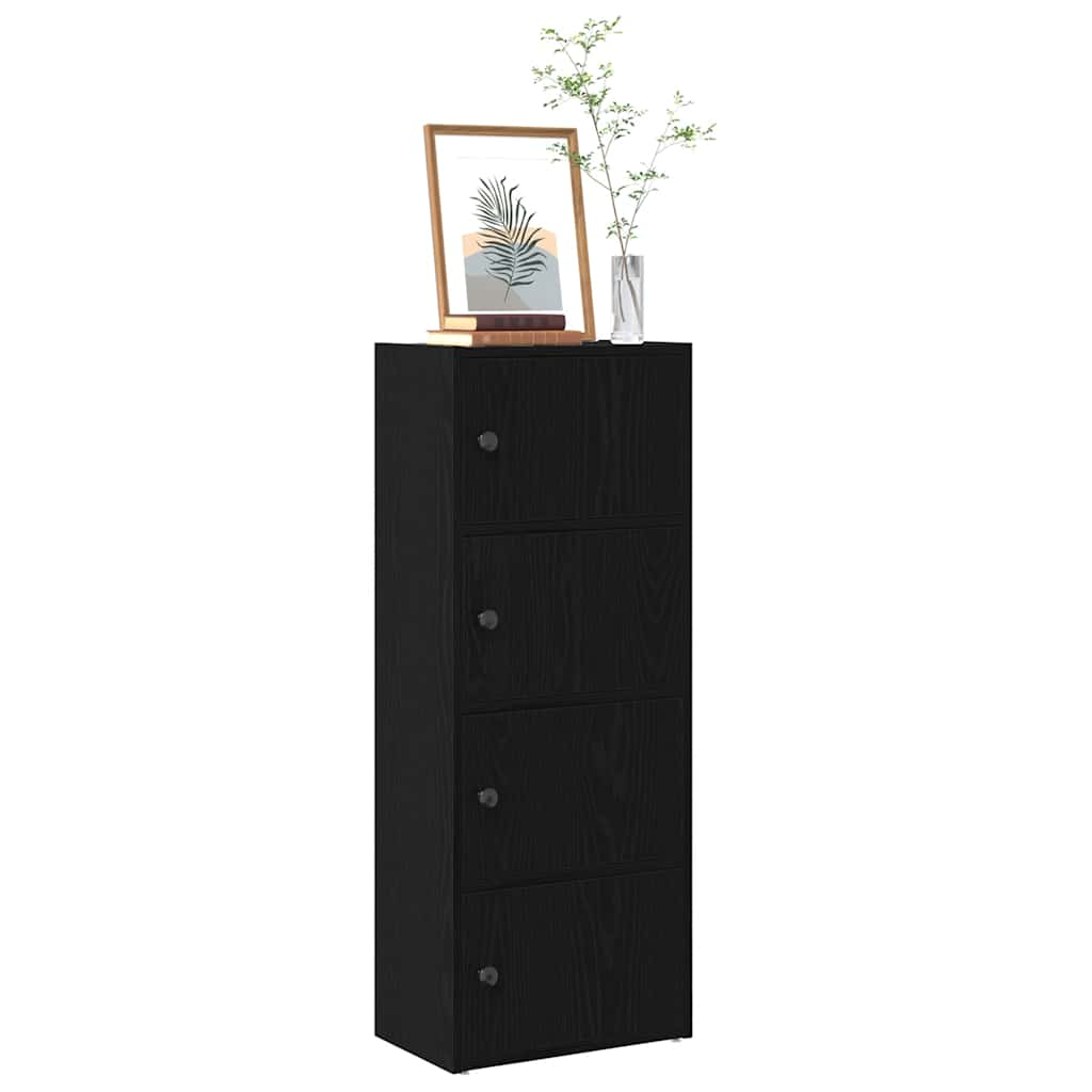 Bibliotecă Stejar negru 40x24x102 cm Lemn prelucrat