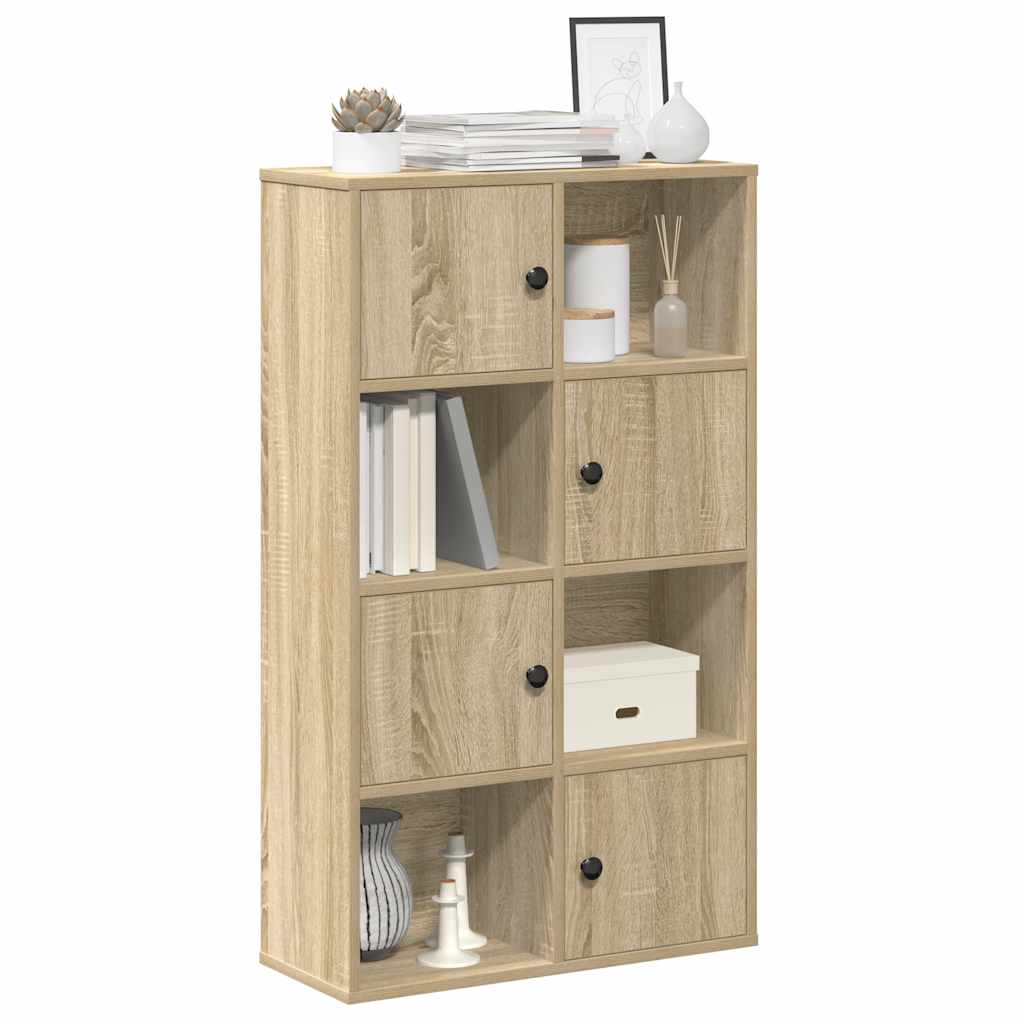 Bibliotecă, stejar sonoma, 60x24x101,5 cm, lemn prelucrat