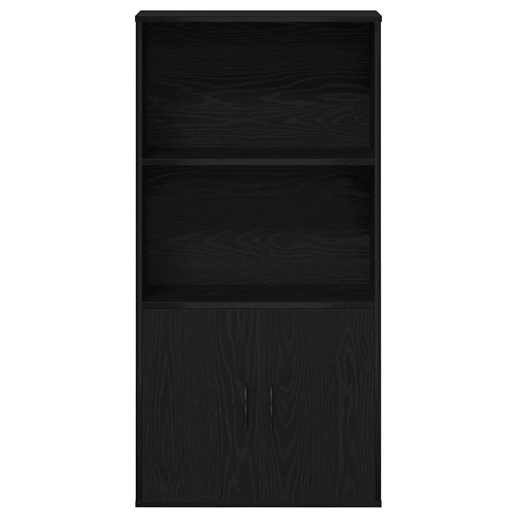 Bibliotecă Stejar negru 60x24x120 cm Lemn prelucrat