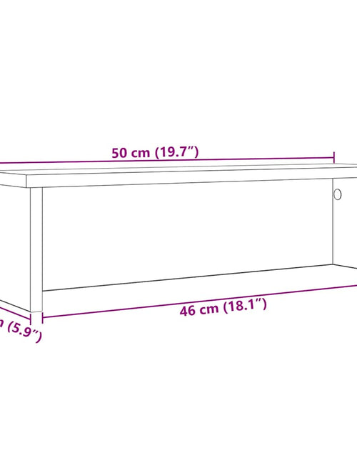 Încărcați imaginea în vizualizatorul Galerie, Suport de bucătărie stivuibil alb 50x15x16 cm lemn prelucrat
