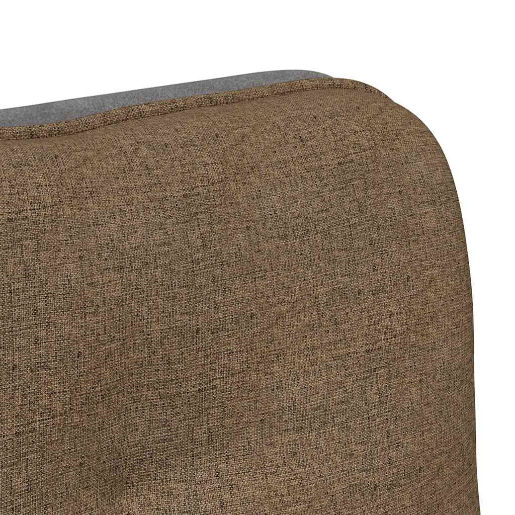 Scaun de birou pivotant, gri taupe, material textil